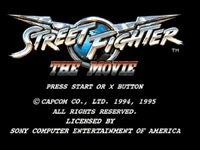 Street Fighter - The Movie sur Sega Saturn